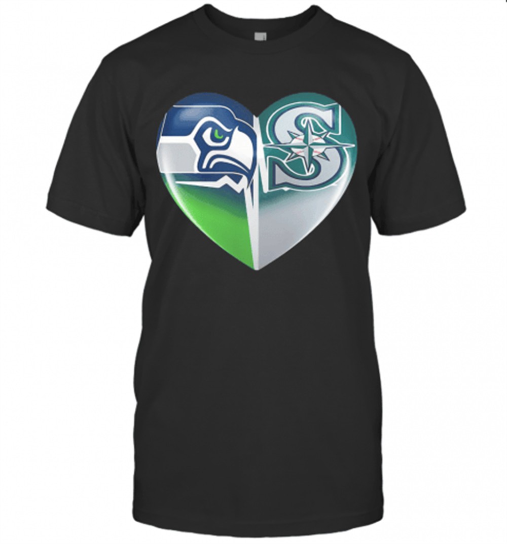 seattle-seahawks-and-seattle-mariners-heartbeat-heart-t-shirt-ph3p0zqs Seattle Seahawks And Seattle Mariners Heartbeat Heart T-Shirt