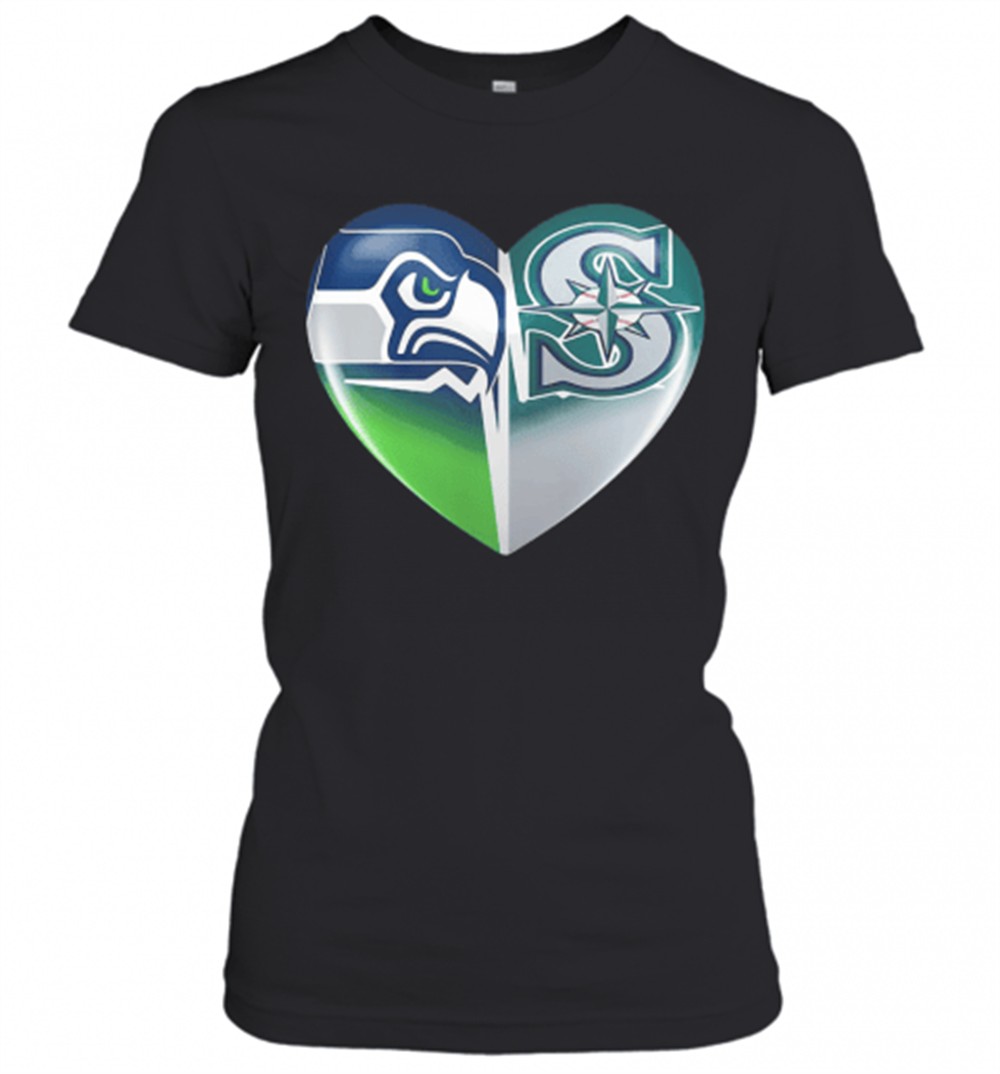 seattle-seahawks-and-seattle-mariners-heartbeat-heart-t-shirt-ph3p0zqs Seattle Seahawks And Seattle Mariners Heartbeat Heart T-Shirt