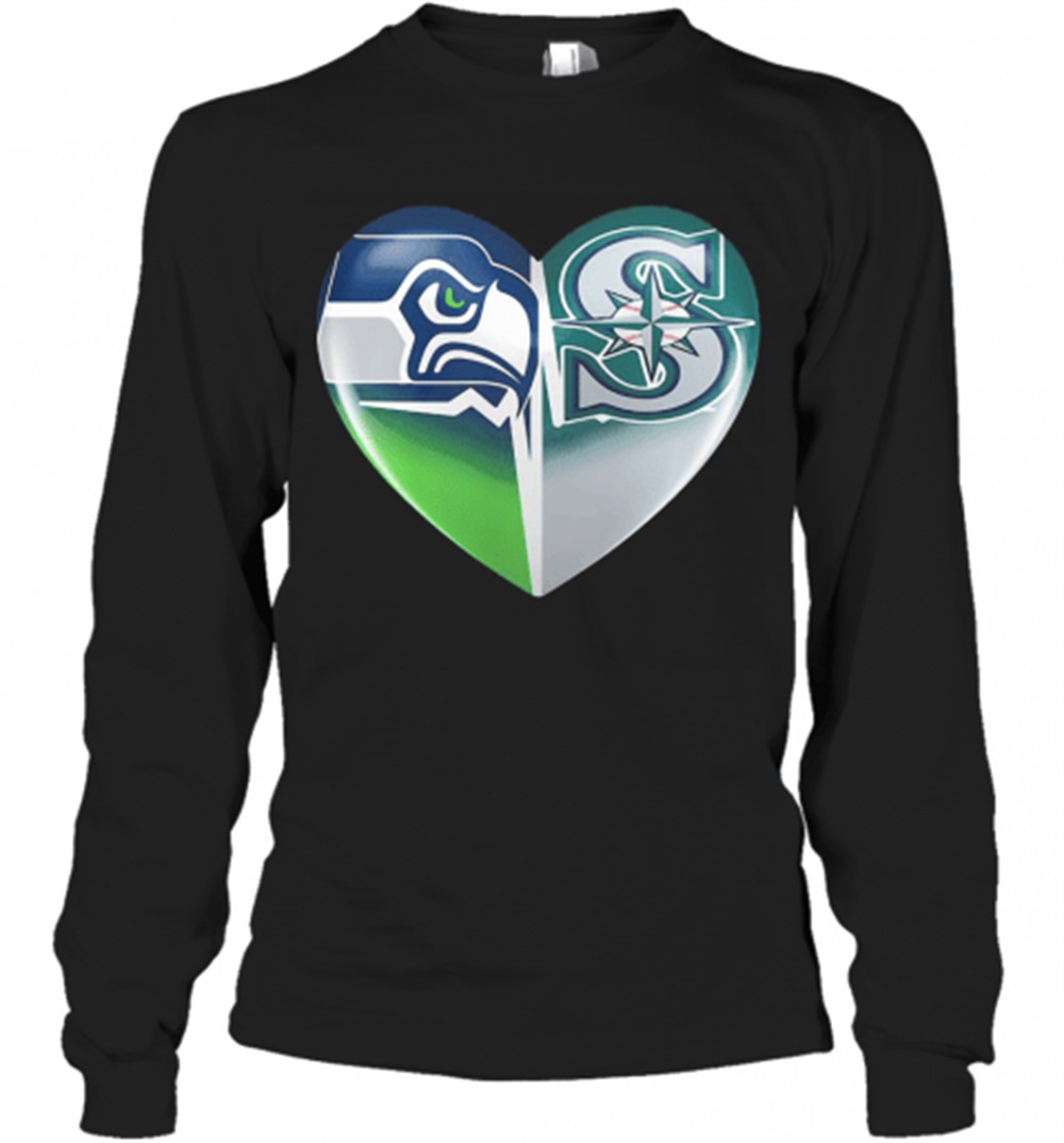 seattle-seahawks-and-seattle-mariners-heartbeat-heart-t-shirt-ph3p0zqs Seattle Seahawks And Seattle Mariners Heartbeat Heart T-Shirt