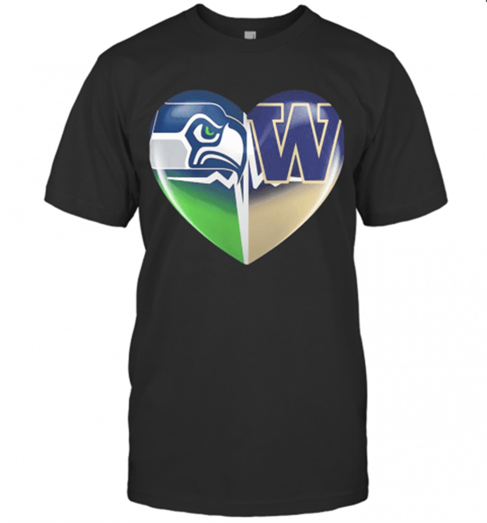 seattle-seahawks-and-winnipeg-blue-bombers-heart-heartbeat-t-shirt-dwydm4jz Seattle Seahawks And Winnipeg Blue Bombers Heart Heartbeat T-Shirt