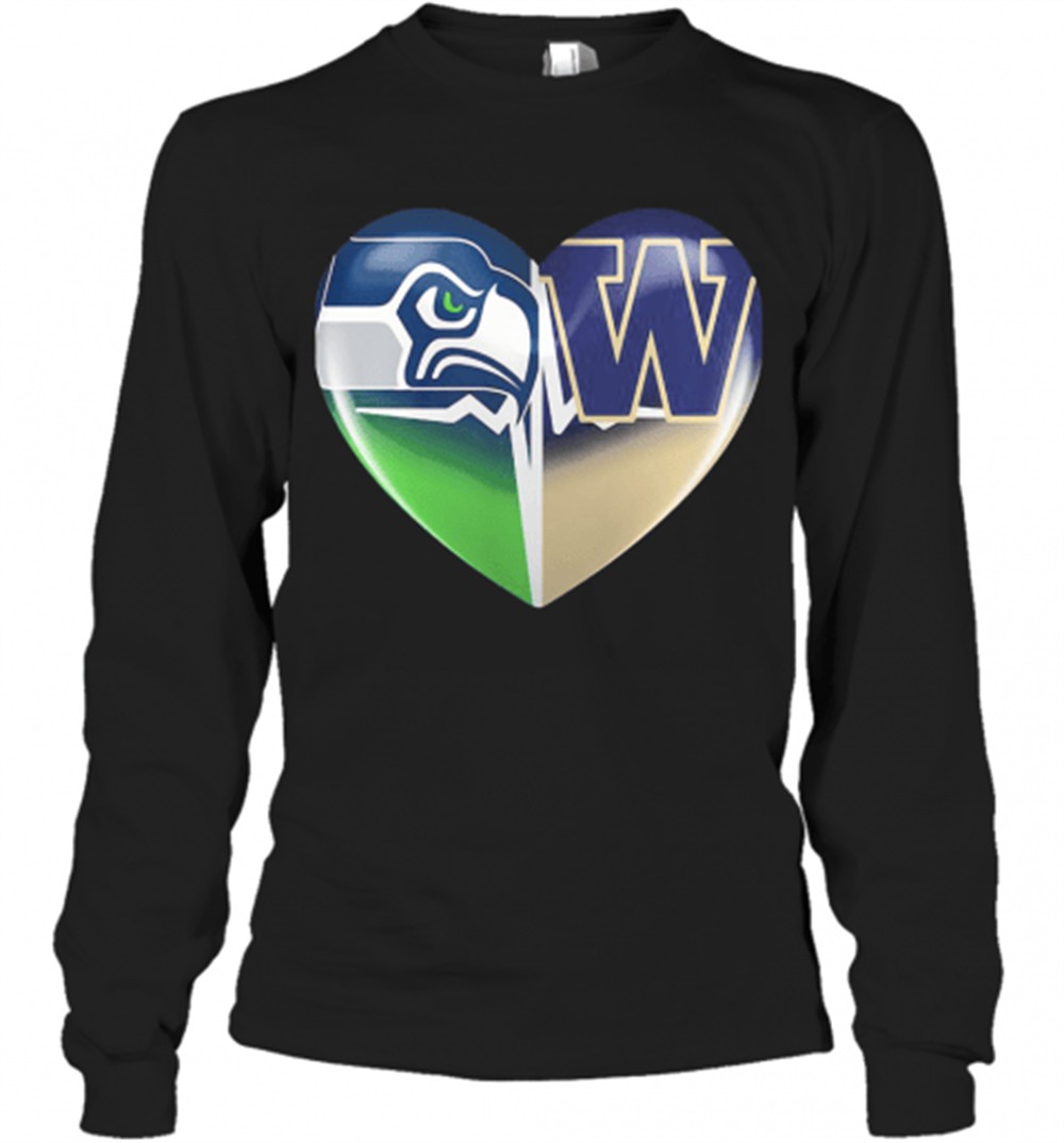 seattle-seahawks-and-winnipeg-blue-bombers-heart-heartbeat-t-shirt-dwydm4jz Seattle Seahawks And Winnipeg Blue Bombers Heart Heartbeat T-Shirt