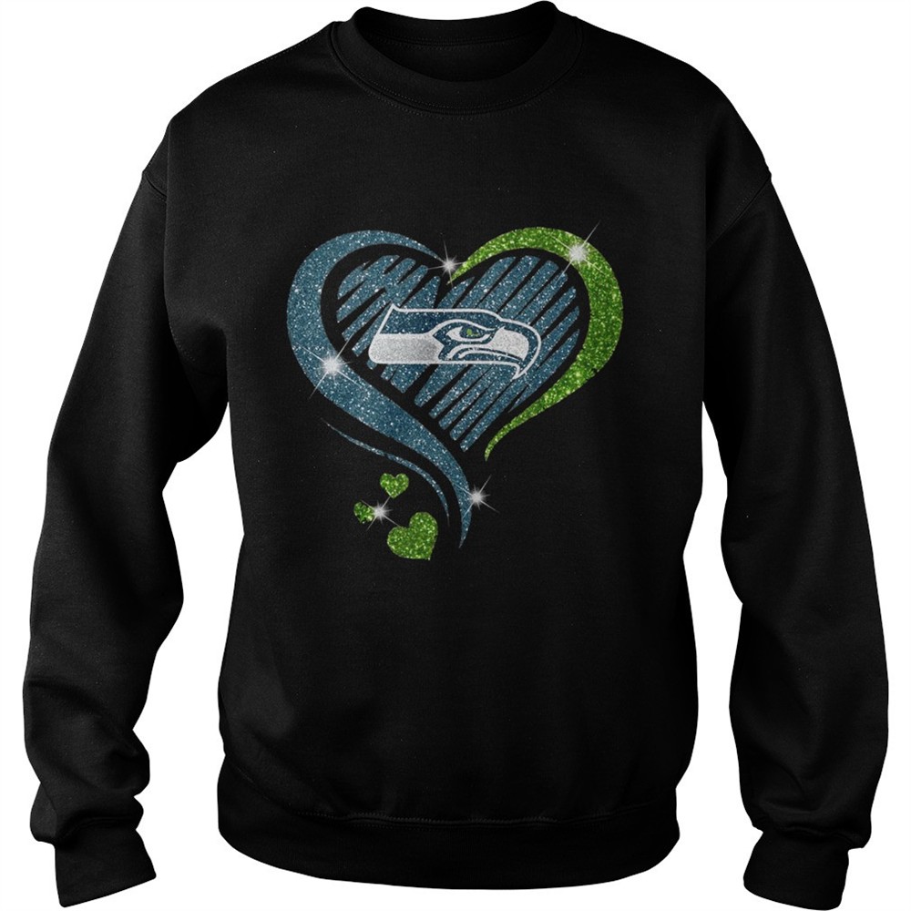 Seattle Seahawks Diamond Heart shirt