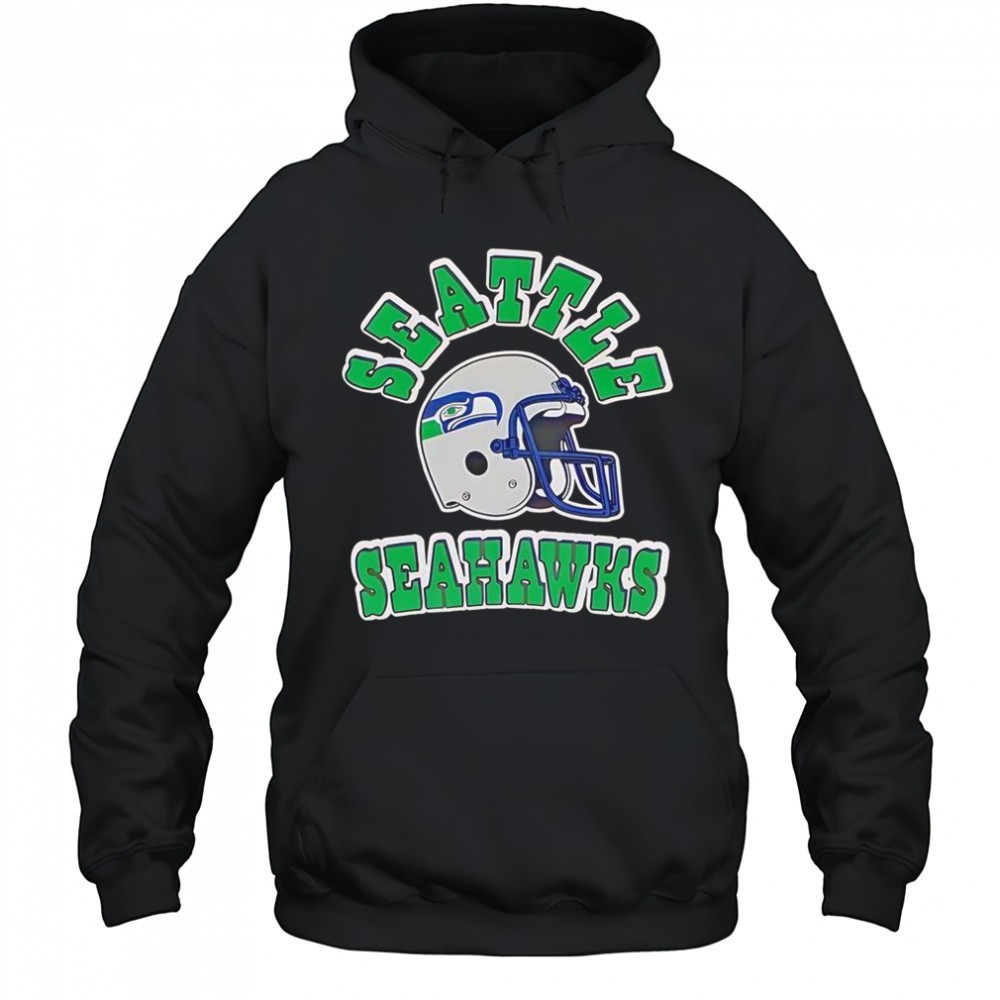 Seattle Seahawks Helmets Logo T-Shirt