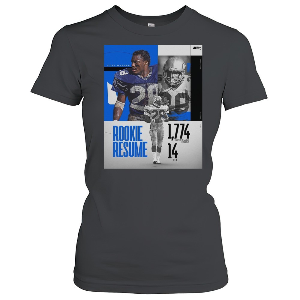 seattle-seahawks-legends-kurt-warner-rookie-resume-1774-scrimmage-yards-14-td-po-efbsw5xu Seattle Seahawks Legends Kurt Warner Rookie Resume 1774 Scrimmage Yards 14 TD Poster T-shirt