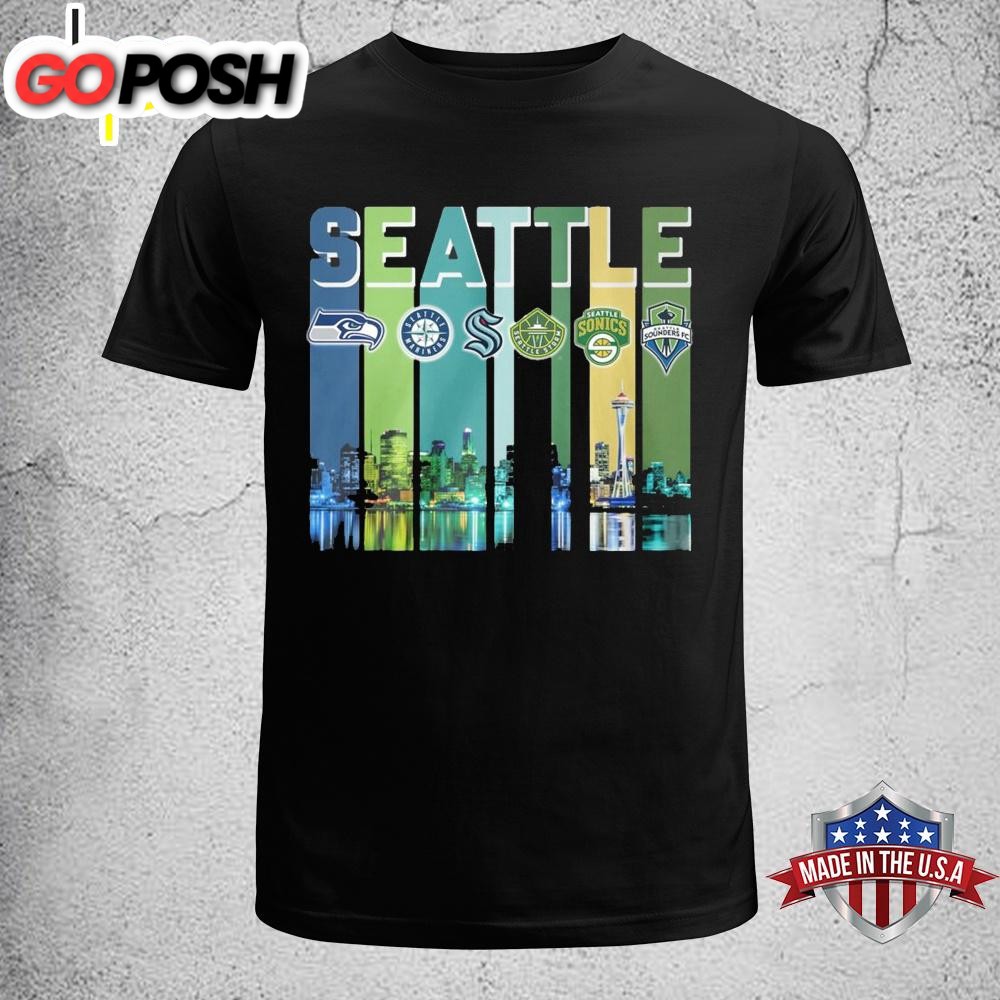 Seattle Seahawks Team Sport Logo Unisex T-Shirt