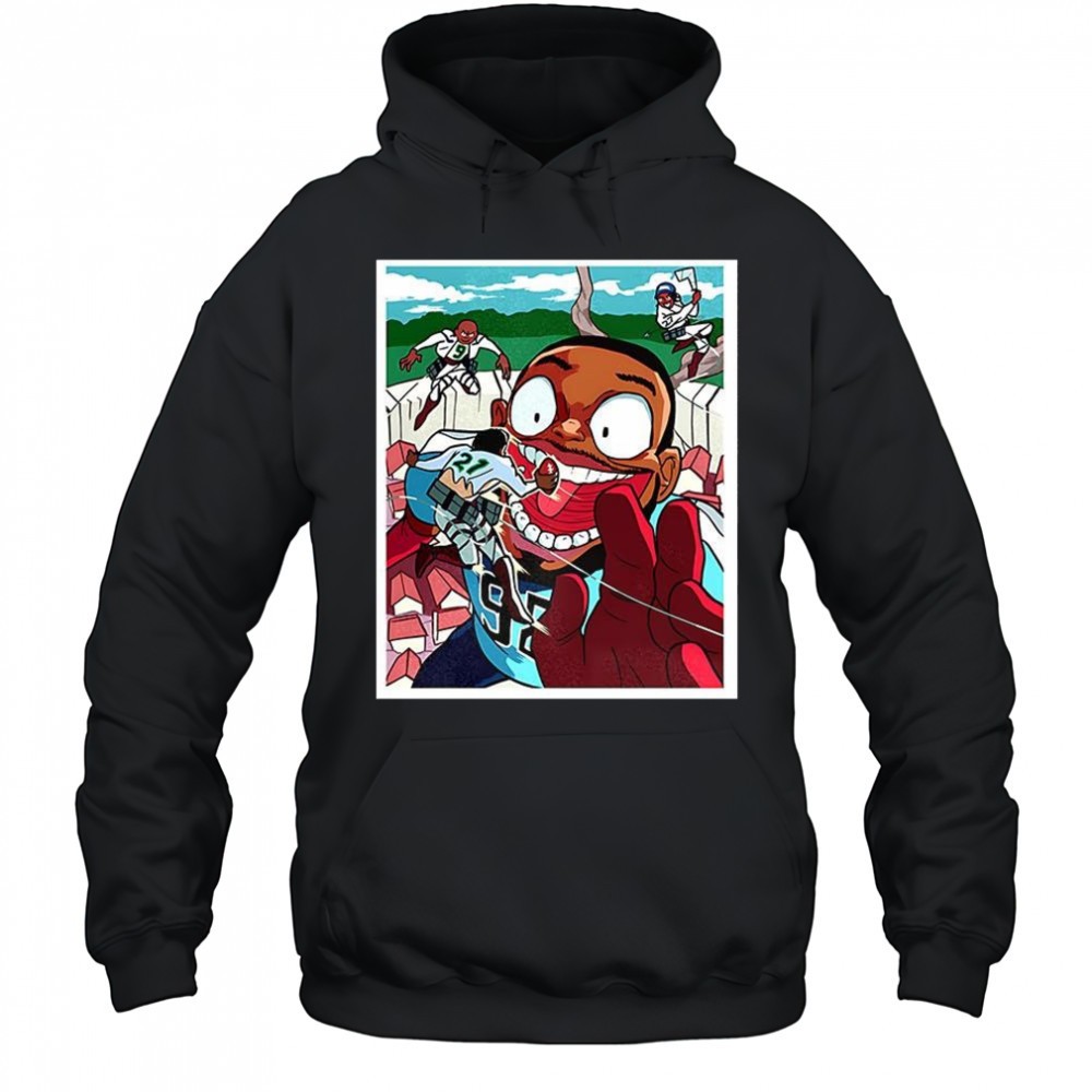 Seattle Seahawks Titan down cartoon shirt