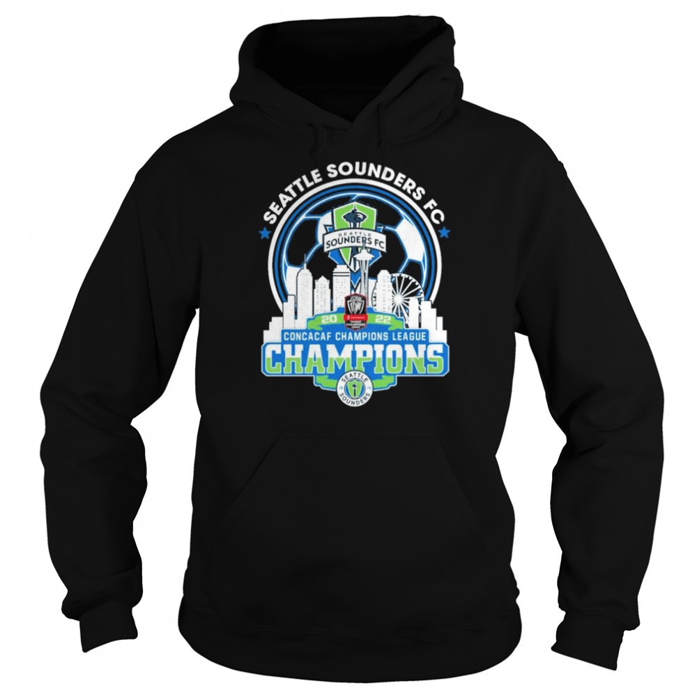 Seattle Sounders Fc 2022 Concacaf Champions League Champions Shirt