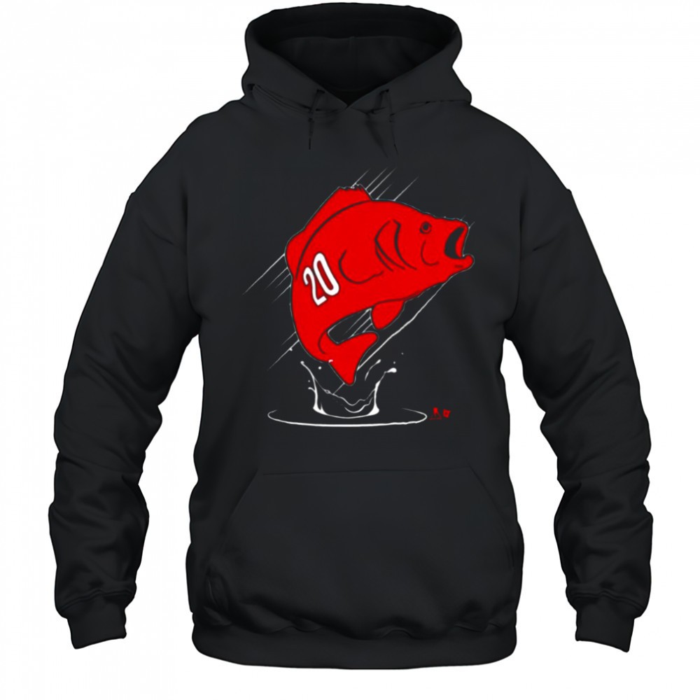 Sebastian Aho Carolina Hurricanes Hockey Fish 20 Shirt