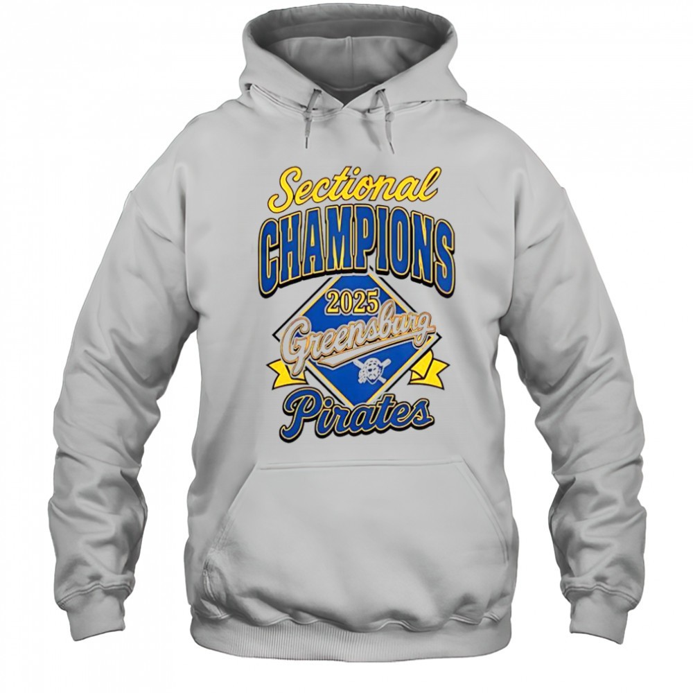 Sectional Champions Greensburg Pirates 2025 T-Shirt