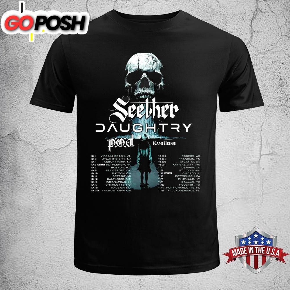 Seether x Daughtry Tour 2025 Unisex T-Shirt