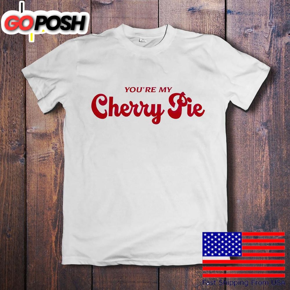 Selena Gomez Youre My Cherry Pie Retro Ringer T-Shirt