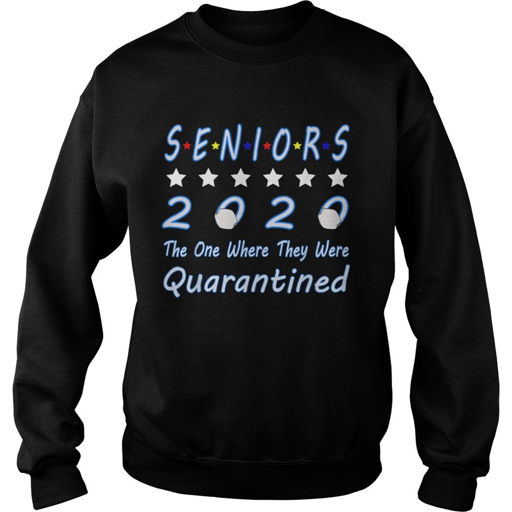 Senior Quarantine Class Of 2020 Graduation shirt