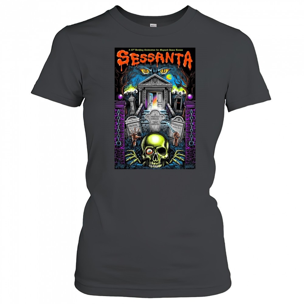 sessanta-with-primus-a-perfect-circle-puscifer-may-11-2025-veterans-united-home-m9sut5jh Sessanta With Primus A Perfect Circle Puscifer May 11 2025 Veterans United Home Loans Amphitheater Poster t-shirt