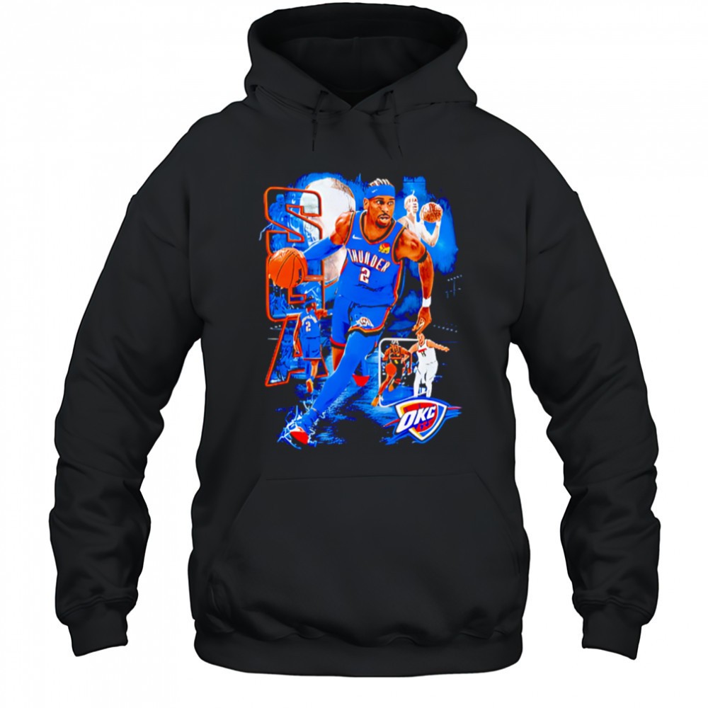 SGA Shai Gilgeous-Alexander OKC graphic shirt