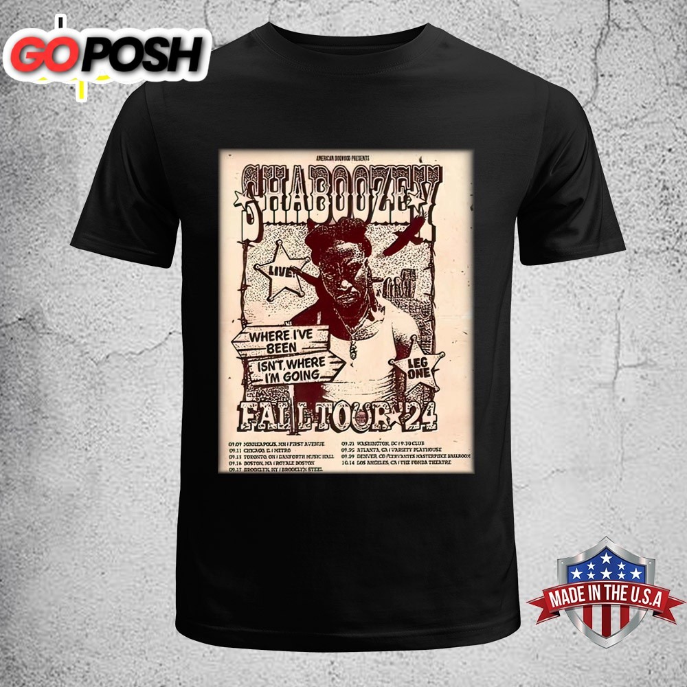 Shaboozey Fall Tour 2025 Poster Unisex T-Shirt