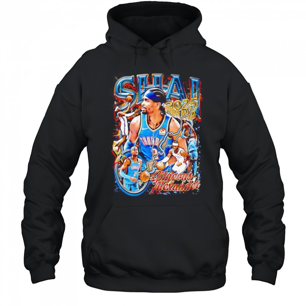 Shai Alexander 2025 NBA MVP graphic shirt