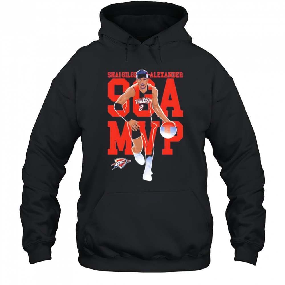 Shai Gilgeous-alexander 2025 Nba Mvp Thunder shirt