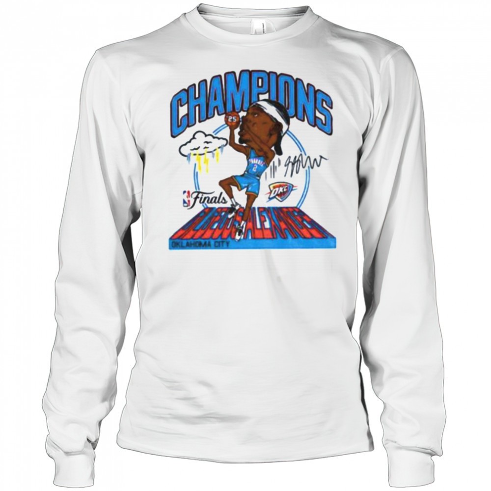 shai-gilgeous-alexander-caricature-oklahoma-city-thunder-nba-finals-champions-si-fahd0x84 Shai Gilgeous Alexander caricature Oklahoma City Thunder NBA Finals Champions signature shirt