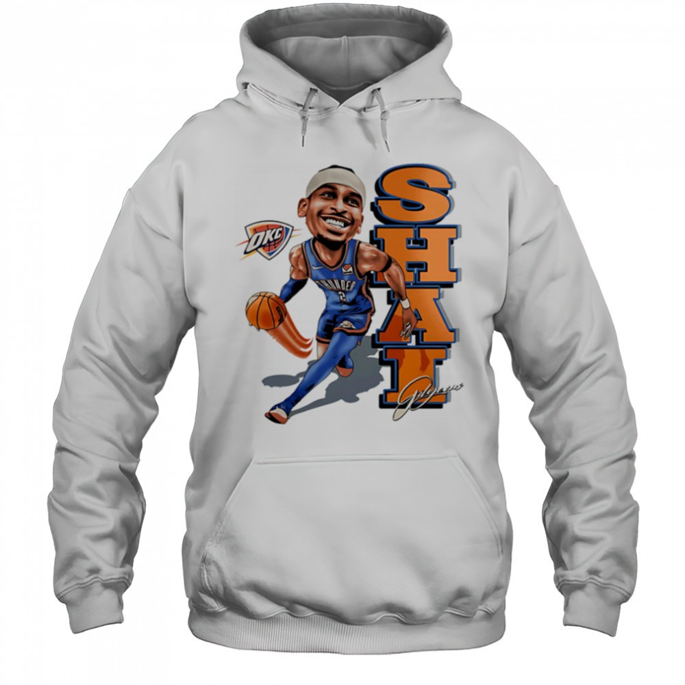 Shai Gilgeous-Alexander funny cartoon shirt