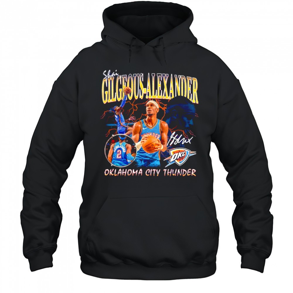 Shai Gilgeous-Alexander Oklahoma City Thunder Legacy Basketball NBA 2025 graphic shirt
