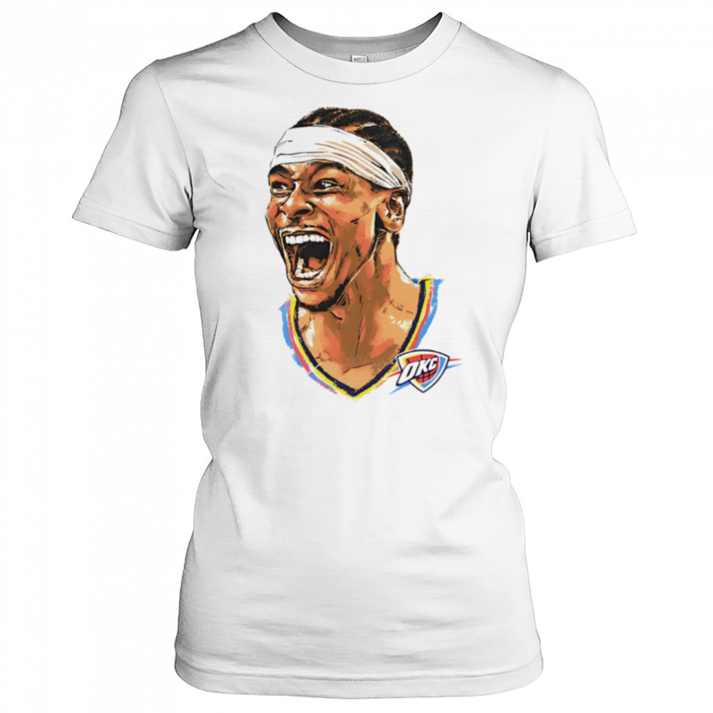 shai-gilgeous-alexander-oklahoma-city-thunder-portrait-shirt-ngw8qldr Shai Gilgeous-Alexander Oklahoma City Thunder Portrait shirt