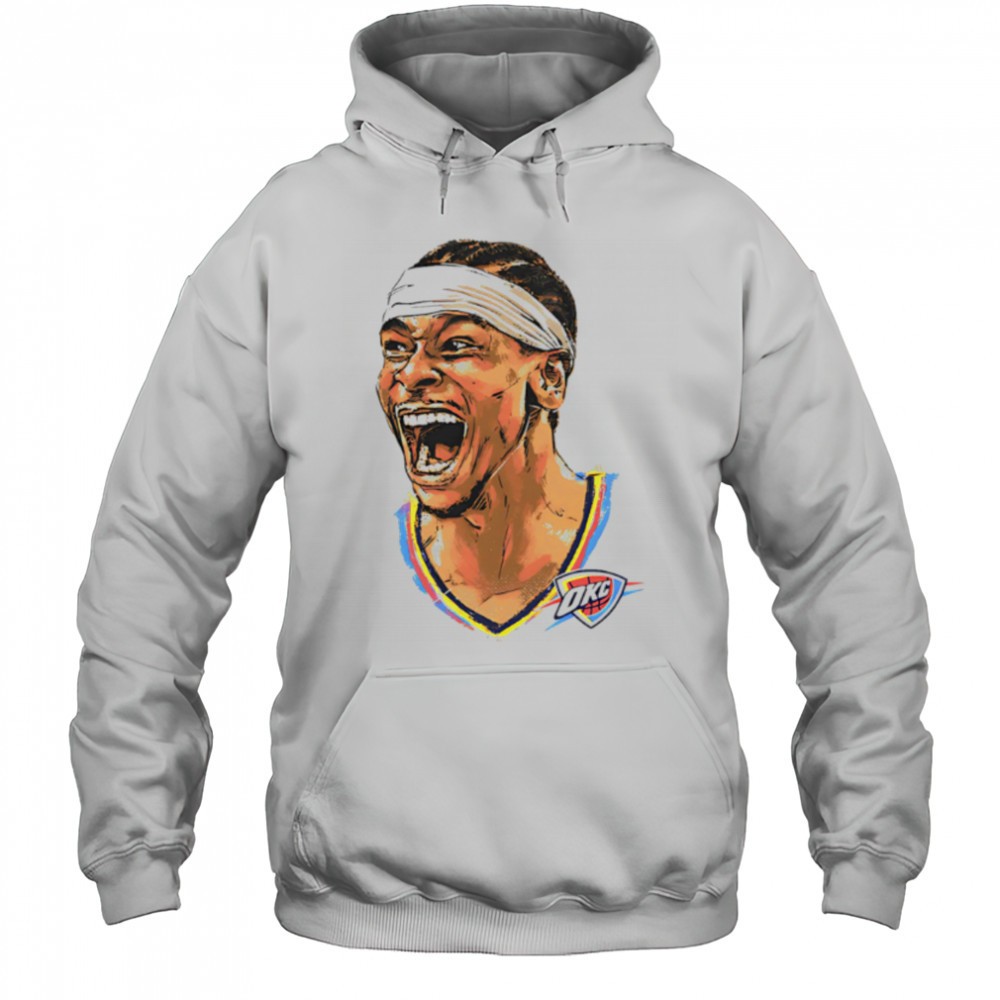 Shai Gilgeous-Alexander Oklahoma City Thunder Portrait shirt