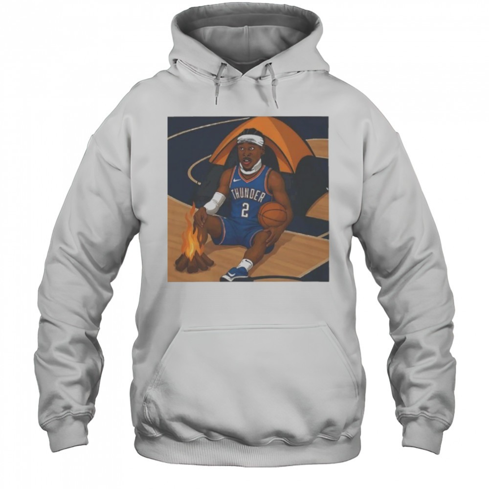 Shai Gilgeous-Alexander On Fire Shirt