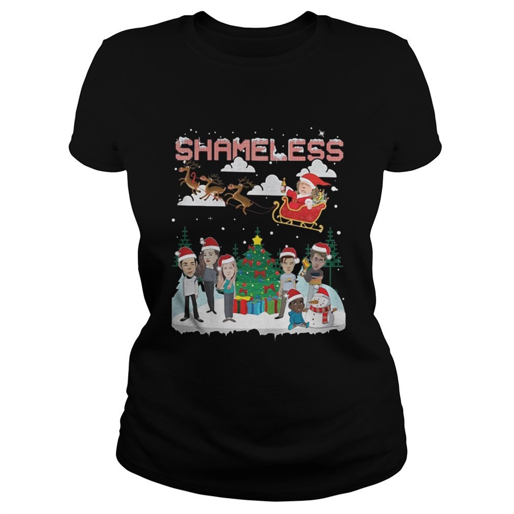 Shameless Santa claus christmas shirt