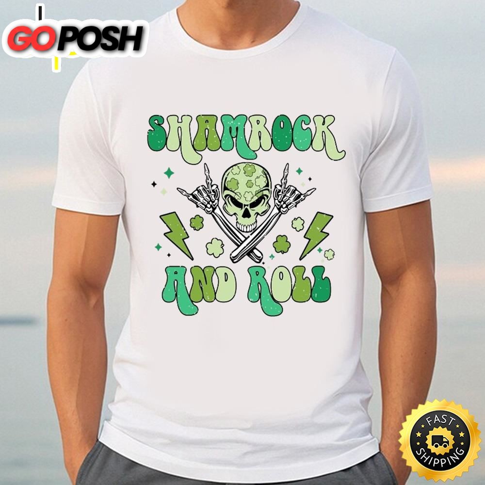 Shamrock And Roll St. Patrickâ€™s Day Shirt