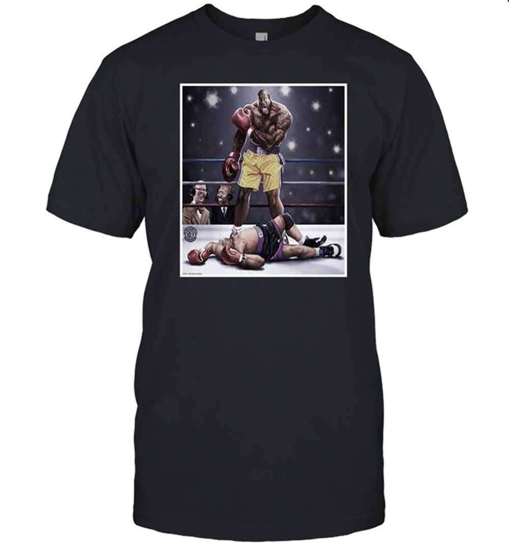 shaquille-oneal-knocked-out-charles-barkley-shirt-qyb3jicv Shaquille ONeal knocked out Charles Barkley Shirt