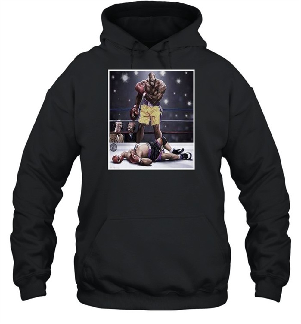 Shaquille ONeal knocked out Charles Barkley Shirt