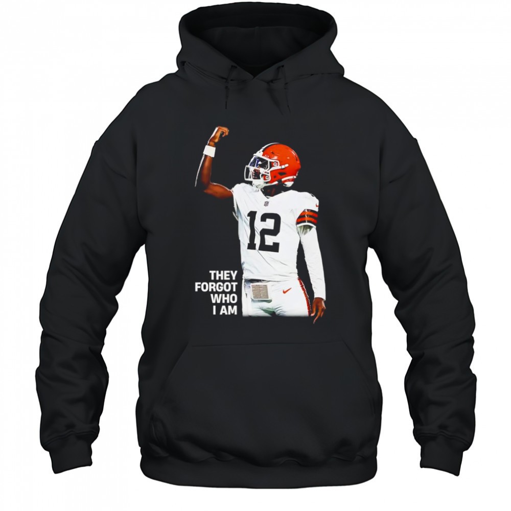 Shedeur Sander they forgot who I am shirt