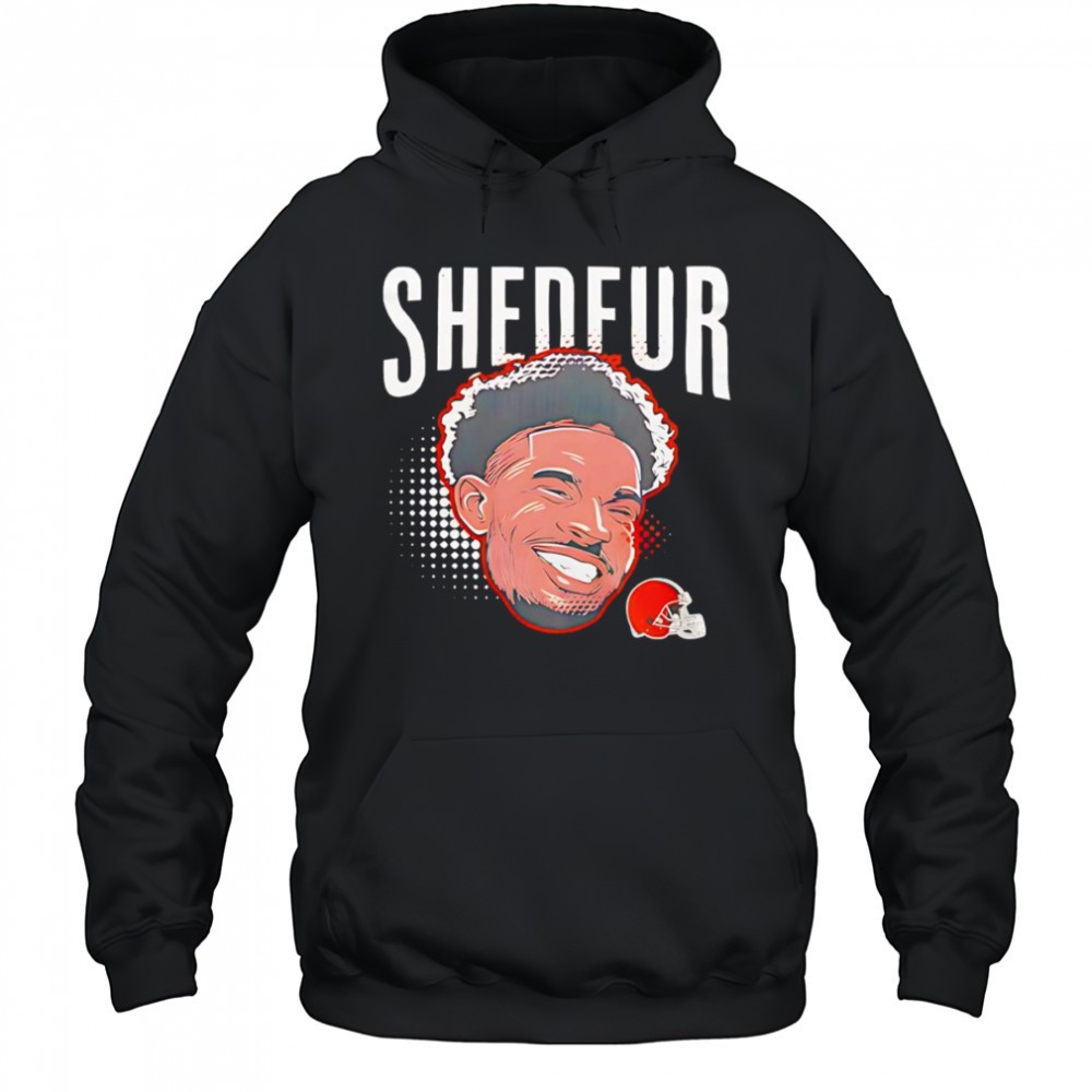 Shedeur Sanders Brown Cleveland Browns graphic shirt