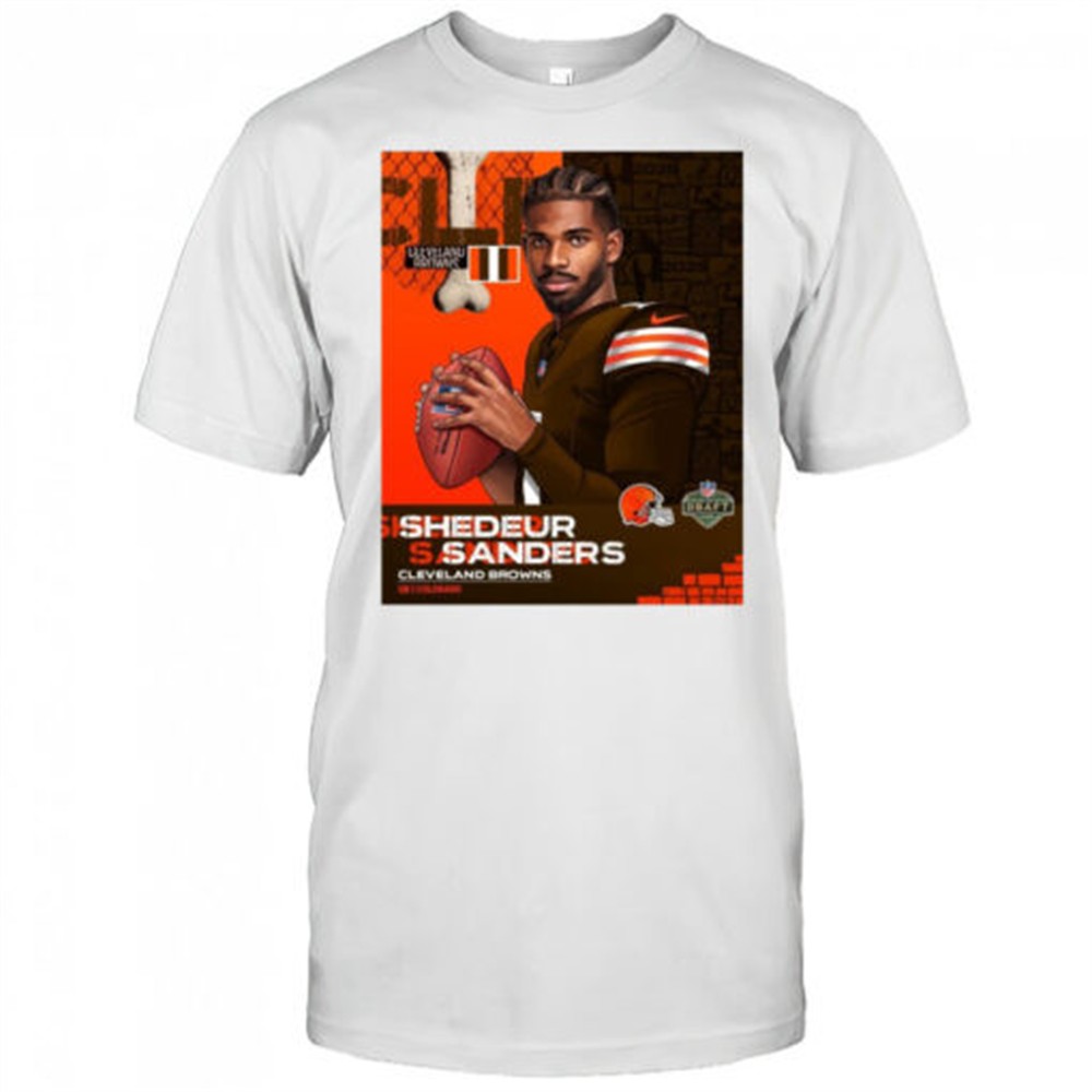 shedeur-sanders-cleveland-brown-to-qb-colorado-nfl-draft-2025-poster-t-shirt-1qx994bp Shedeur Sanders Cleveland Brown To QB Colorado NFL Draft 2025 Poster t-shirt