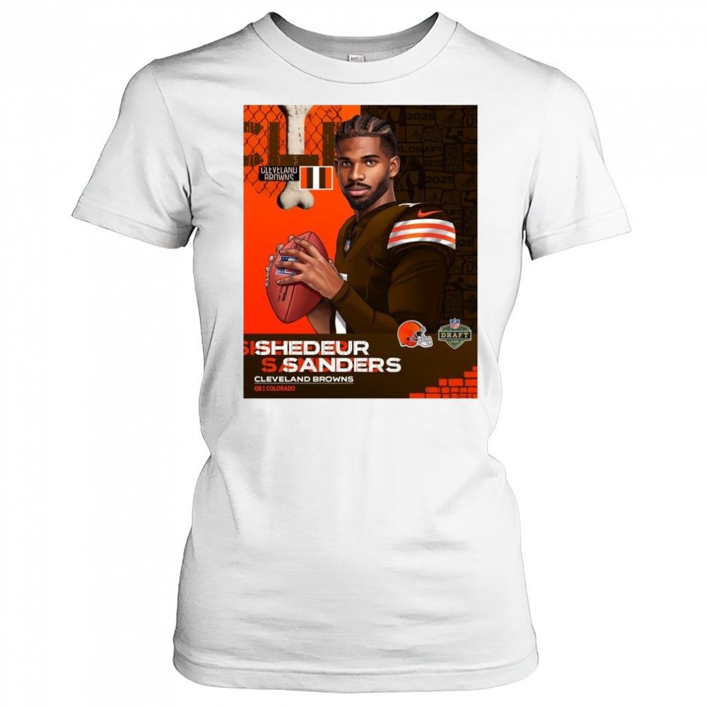 shedeur-sanders-cleveland-brown-to-qb-colorado-nfl-draft-2025-poster-t-shirt-1qx994bp Shedeur Sanders Cleveland Brown To QB Colorado NFL Draft 2025 Poster t-shirt