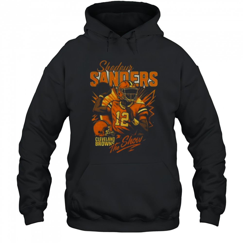 Shedeur Sanders Cleveland Browns Football NFL the show shirt