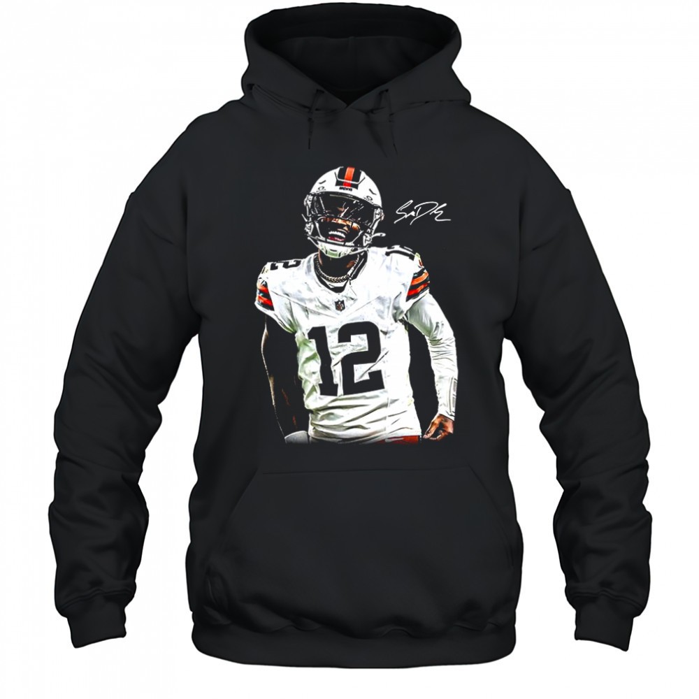 shedeur-sanders-cleveland-browns-football-the-debut-signature-shirt-zjjon804 Shedeur Sanders Cleveland Browns football the debut signature shirt