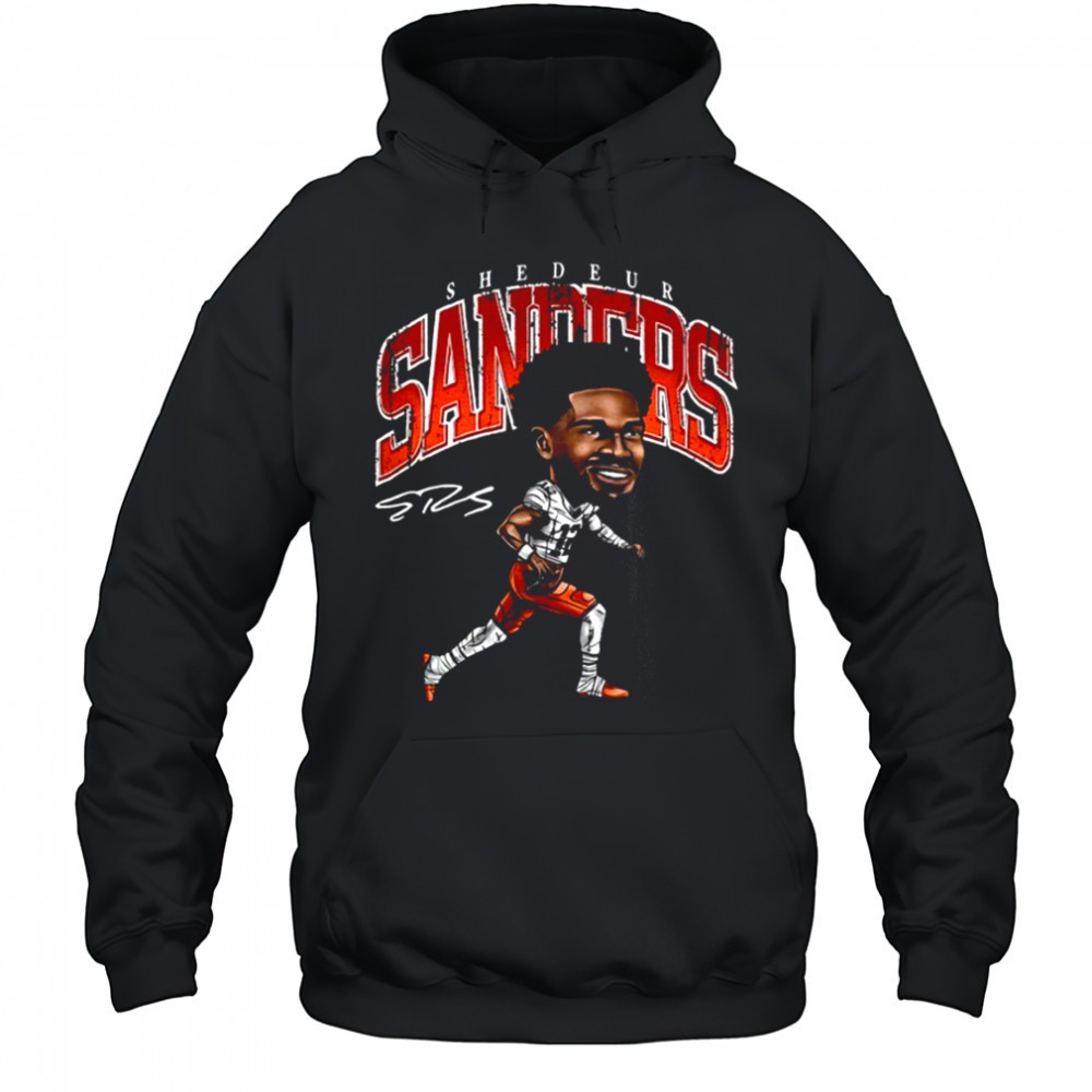 Shedeur Sanders Cleveland Browns NFL football cartoon shirt