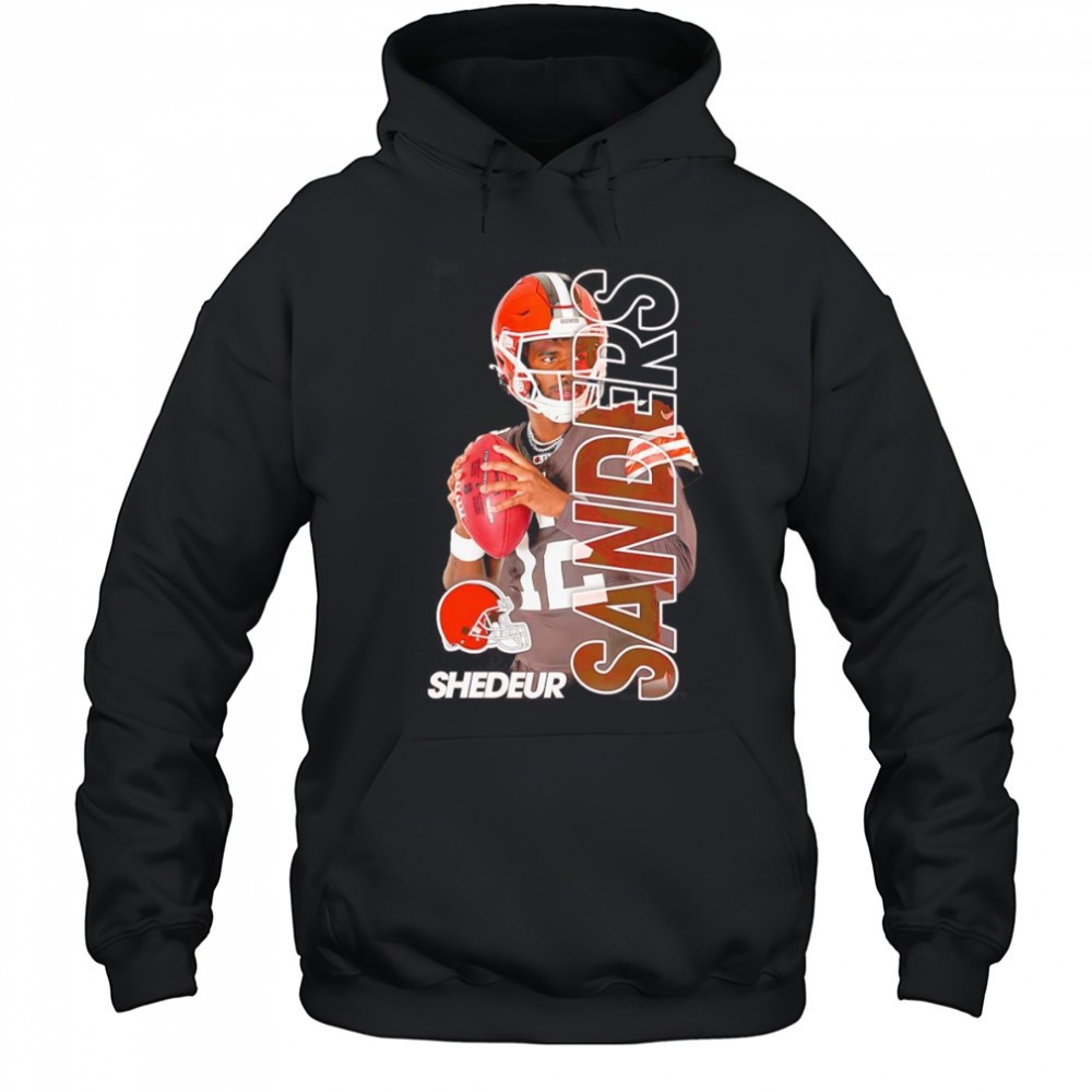 Shedeur Sanders Cleveland Browns player graphic shirt