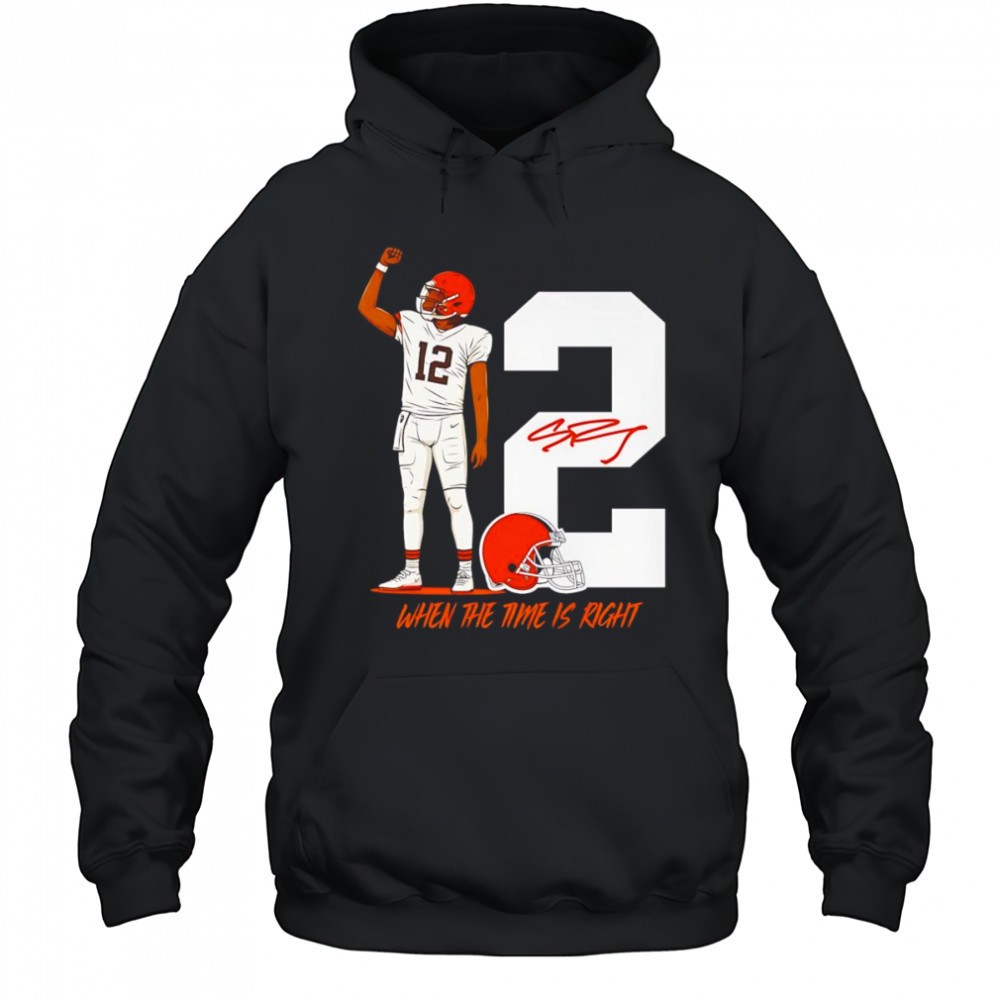 Shedeur Sanders when the time is right shirt