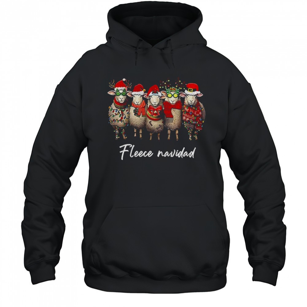 Sheep lover fleece navidad Merry Christmas 2025 shirt