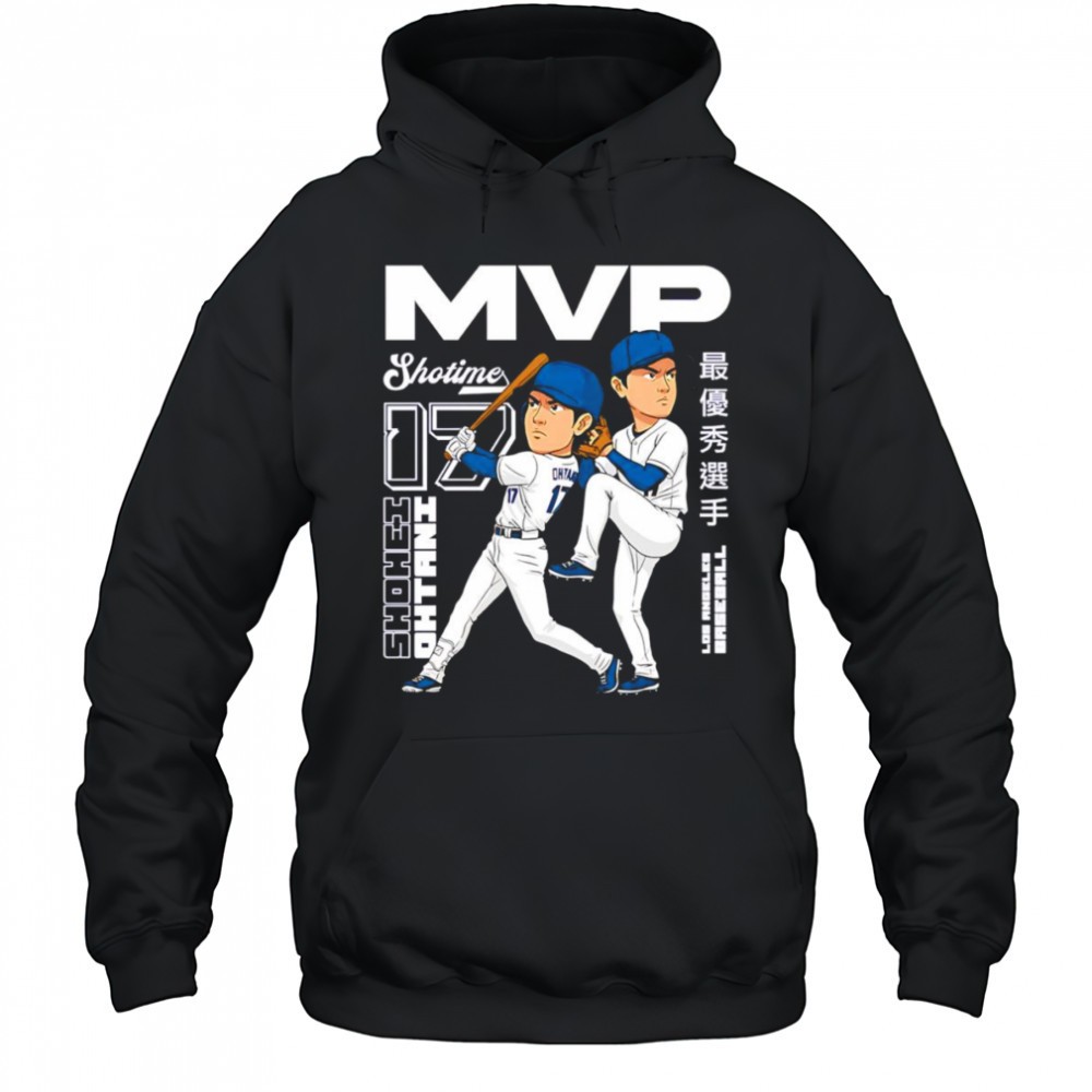Shohei Ohtani Dual-Threat MVP cartoon shirt