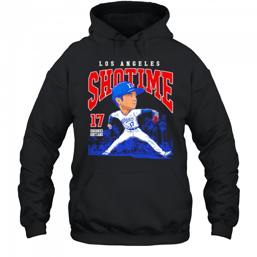 Shohei Ohtani Los Angeles Baseball MLB Player cartoon shirt