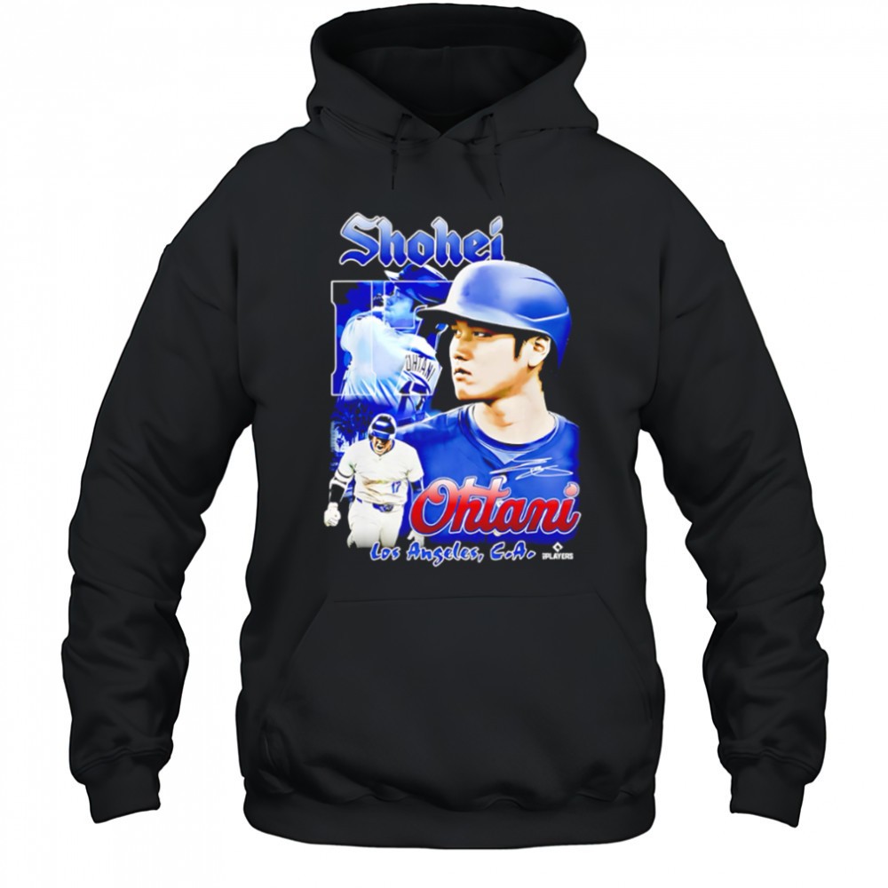 Shohei Ohtani Los Angeles Baseball MLB Player signature graphic shirt
