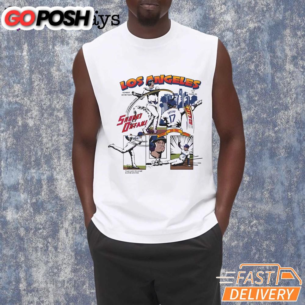 shohei-ohtani-los-angeles-d-comic-t-shirt-f5wrcrik Shohei Ohtani Los Angeles D Comic T-Shirt