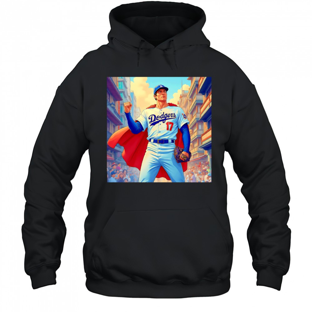 Shohei Ohtani Los Angeles Dodgers superman shirt