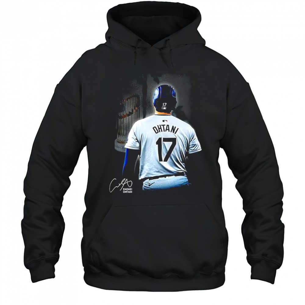 Shohei Ohtani Los Angeles Dodgers World Series 2025 Champions signature shirt