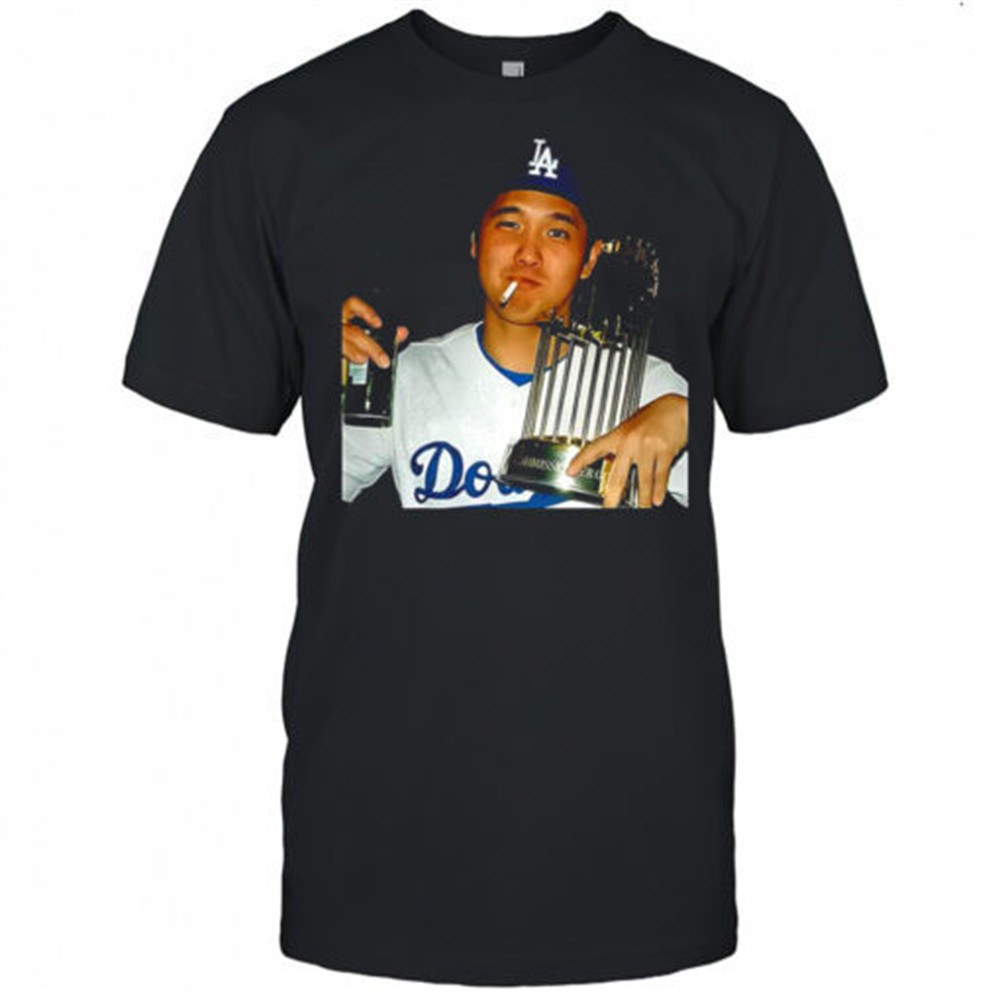 shohei-ohtani-los-angeles-dodgers-world-series-champions-2025-celebration-smokin-4c67urv0 Shohei Ohtani Los Angeles Dodgers World Series Champions 2025 celebration smoking shirt