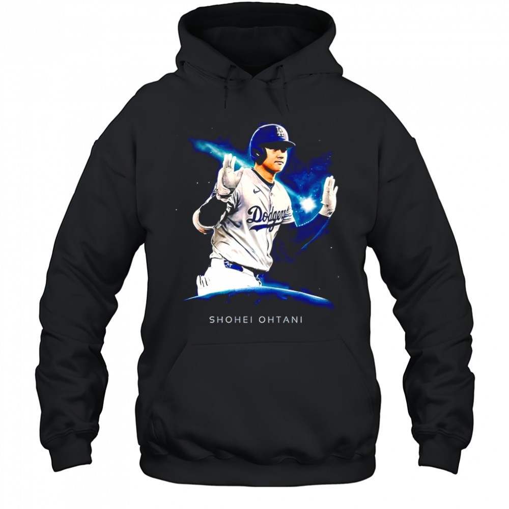 Shohei Ohtani Los Angeles Dodgers World Series Champions outer space shirt