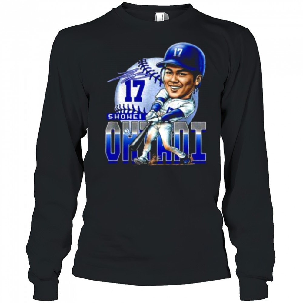 shohei-ohtani-los-angeles-hitting-los-angeles-dodgers-cartoon-big-head-mlb-2025-w8rksbho Shohei Ohtani Los Angeles Hitting Los Angeles Dodgers cartoon big head MLB 2025 signature shirt
